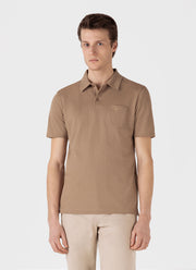 Men's Riviera Polo Shirt in Dune